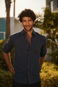 China Linen Dark Blue Men Shirt Garment Dyed Loose Long Sleeves factory