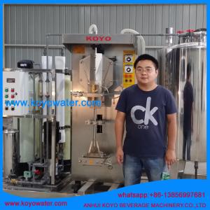 China KOYO Complete Water Sachet Produce Line/RO water treatment filter/sachet water filling and sealing machine factory