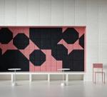 Carved PET Recycle Acoustic Polyester Fiber Acoustic Panel For Wall Decoration