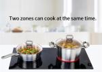 Smooth Crystal Glass 4400W AC110V Ceramic Induction Stove