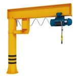 A3 Class Jib Rotating Crane Customized Lifting Height
