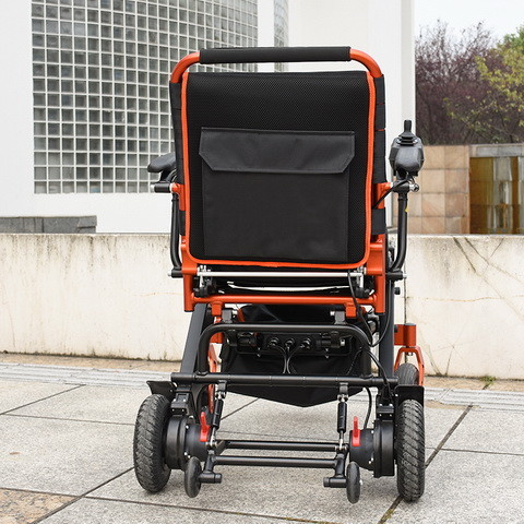 Lightweight Folding Electric Wheelchair With Brushless Motor