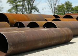 China Concrete Coating LSAW Steel Pipe Varnish Coating / Anti Rust Oil For Construction Projects factory
