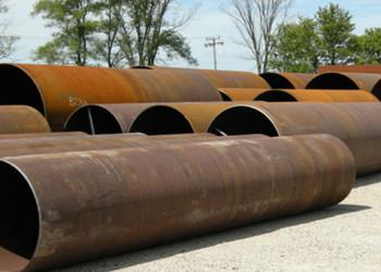 Concrete Coating LSAW Steel Pipe Varnish Coating / Anti Rust Oil For Constructio