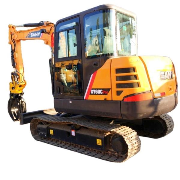 ORIGINAL Hydraulic Valve and Kubota Engine SANY 60C 6 Ton Excavator for in 2021