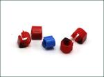 Red Blue Animal Rfid Pigeon Ring Tag For Bird Tracking ISO 11784 / 11785