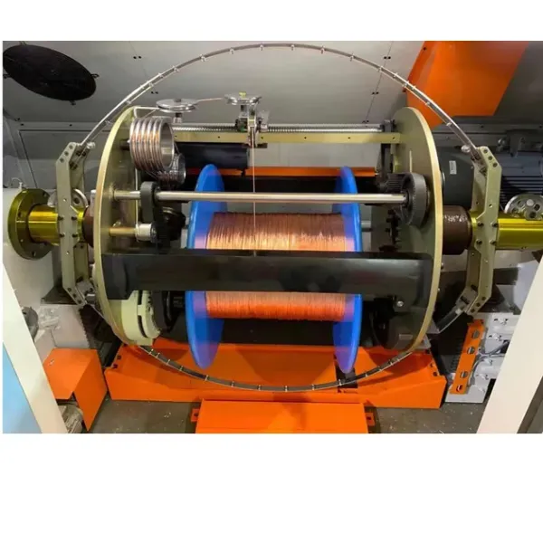 High Speed Copper Cable Buncher Machine for Wire Bunching Double Twisting