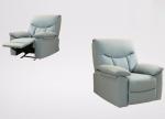 Tech Fabric Living Room Furniture Recliner Power Leather Recliner Sofa Set Grey