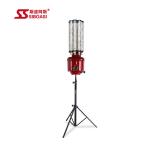 100 Balls Capacity Badminton Machine , 28KG Badminton Shuttlecock Machine
