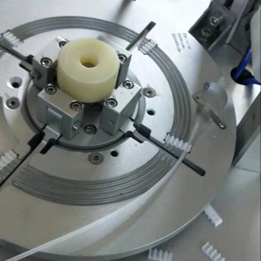 80-150mm Medical Tube Coiling Packaging Machine For Single Double Hose Coiling