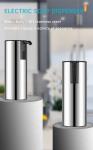 Automatic Touch Free Liquid Soap Dispenser 304 Stainless Metal Body
