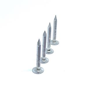 China 2&quot; Smooth / Plain Shank Roofing Nails , Aluminum Roofing Nails Fixing Soft Material factory