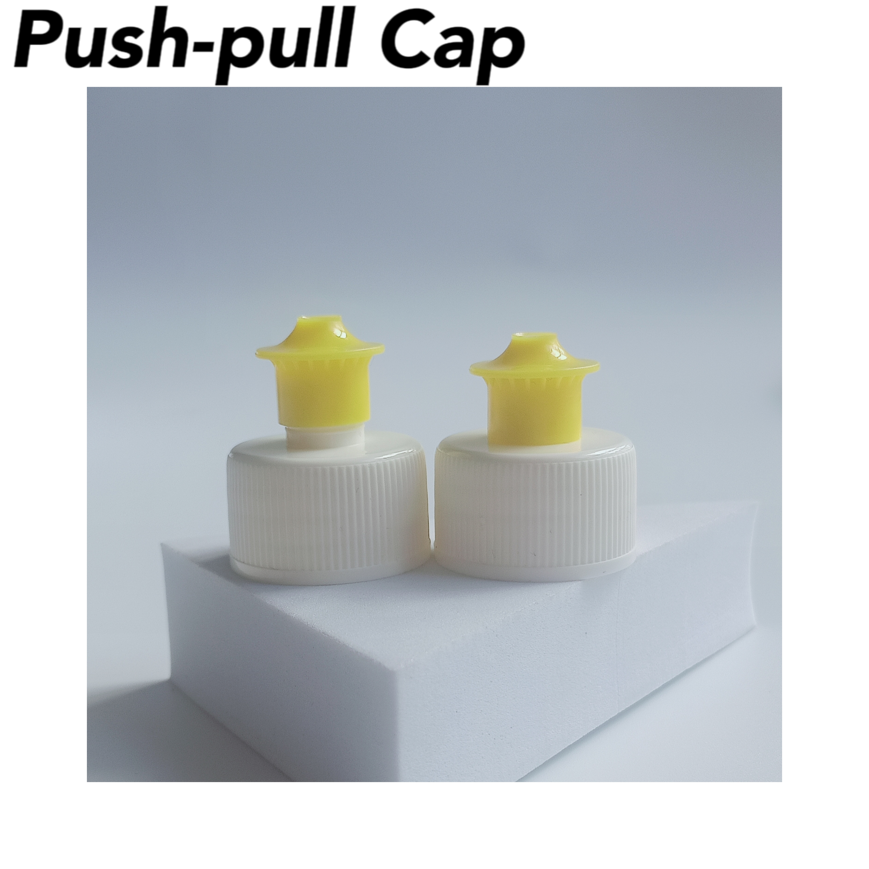 28/410 Colorful Sport Lid Cap PP Plastic Push Pull Cap for Plastic Bottle Sealing Type