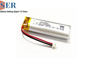 China Customize Cryogenic Low Temperature Lithium Polymer Battery 3.7V 7.4V 150mAh LP801350 Lithium Li PO Cell factory