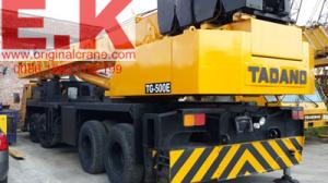 China 1999 Year 50ton Original Japan Tadano mobile Crane (TG500E) factory