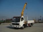 140hp Straight Boom Mobile Truck Crane with 5m Max. Lifting Height Mini Crane