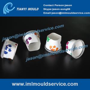 China manufacture excellent quality 250g IML buckets and IML Containers mould factory