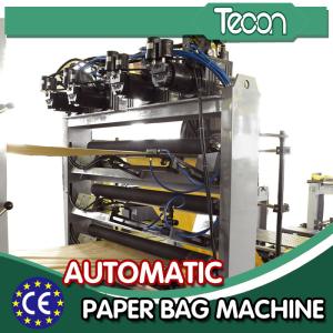 China Mutil - Wall Paper Bag Making Machine for Bottom Sealing , Automatic Feeder factory