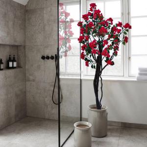China 150Cm Height Bougainvillea Colorful Artificial Silk Plant Creative Potted Flowers factory