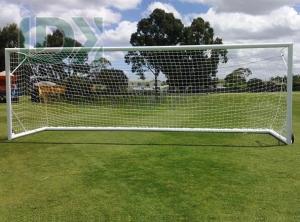 China Customized Size Backyard Goal 5m X 2m Iron Football Goal factory