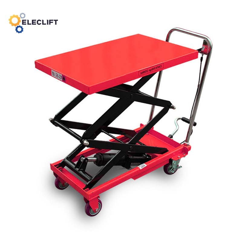 China 110V/220V/380V Heavy Duty Hydraulic Scissor Lift Work Table 200lbs factory