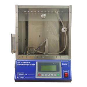 China Combustion Testing Equipment , 45 Degree Flammability Tester CRF 16-1610 factory