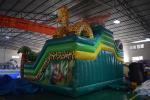 Inflatable Fun City Forest Animals Fun City Elephant Giraffe Jumping House With