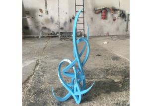 China Modern Style Out Door Decoration Stainless Steel Abstract Sculpture Arabic Sculpture factory