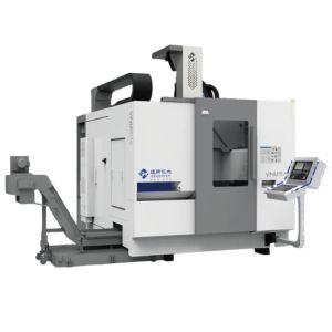 SMTCL 5 Axis Vertical Machining Center VMU80P Artificial Mineral Cast Stone Bed