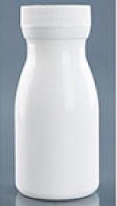 China 180G PE Calcium Tablet Plastic Bottle 120ml Shaped Gourd Bottle Health Product Bottle factory