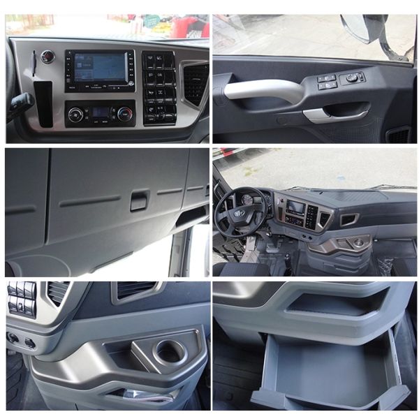 CA5310GYYP63K2L6T4E4 8x4 Tanker Truck / 28000L Oil Delivery Trucks With 4 - 6mm Carbon Steel Material