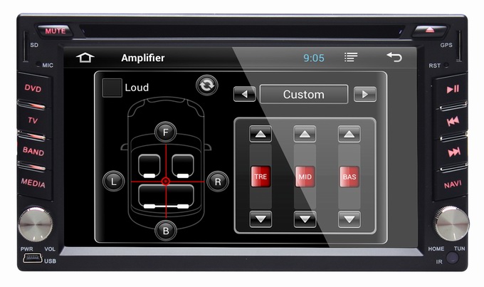 Ouchuangbo Auto Multimedia Stereo Radio DVD Player for Hyundai Terracan /Matrix /Tiburon GPS Nav iPod OCB-2822B