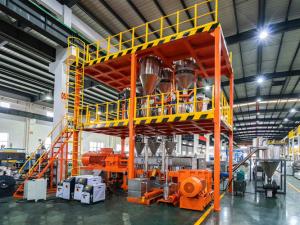 China Pelletizing Kneader Extruder Machine HFFR Low Smoke Halogen Free Energy Saving factory