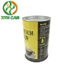 500g Metal Food Tins Empty Tinplate Can Packaging For Powders Glossy Lamination