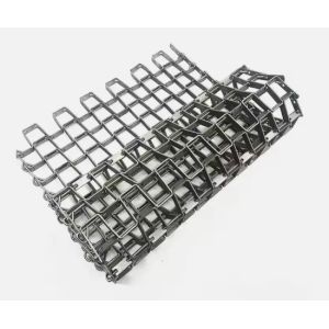 Horseshoe Hole Metal Mesh Conveyor Belt SS Wire Mesh Conveyor Belt