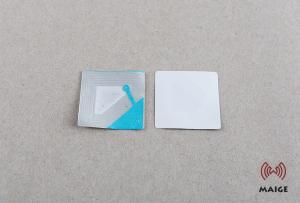China Anti Shoplifting EAS Tag Label , Eas Rf Label 4 * 4 Cm High Detection Rate factory