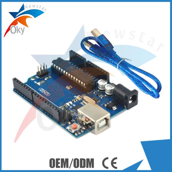 China UNO R3 Development Board For Arduino , Cnc ATmega328P ATmega16U2 USB Cable factory