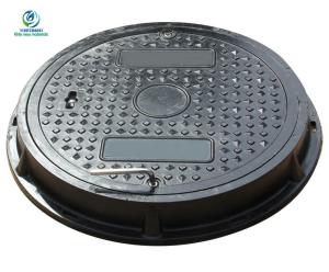 China Eco Friendly Lawn Manhole Cover For Garden Green Plate FRP SMC 600mm factory