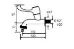 Single Handle Plastic Kitchen Water Tap And Faucet With Durable Earthenware