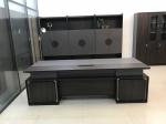 Two Sides Melamine Office Furniture Computer Table High Aesthetic Design