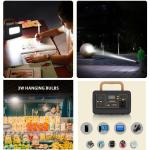 300W 27000mAh Power Bank Portable Power Station Solar Generator