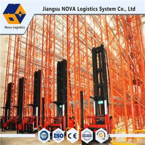 China Heavy Duty Narrow Aisle Warehouse Pallet Racking System Easily Accessible factory