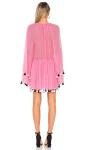 2018 Hot Sale Clothes Sexy Dresses Loosing Tassel Mini Dress Pink Women Hot