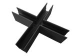K&C Black Extruded 77mm LED Magnetic Track Light