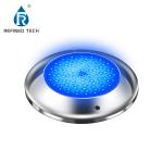 RoHs 12V 24V Wall Mount Pool Light , Resin Filled Underwater LED Fountain Lights
