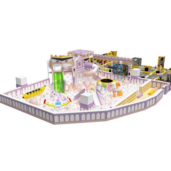 Racing Indoor Playground Ball Pool Entertain Indoor Playgrounds Equipment