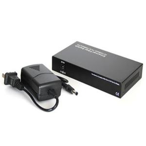 China SC CATV Single Mode 10KM Fiber Media Converter RJ45 factory