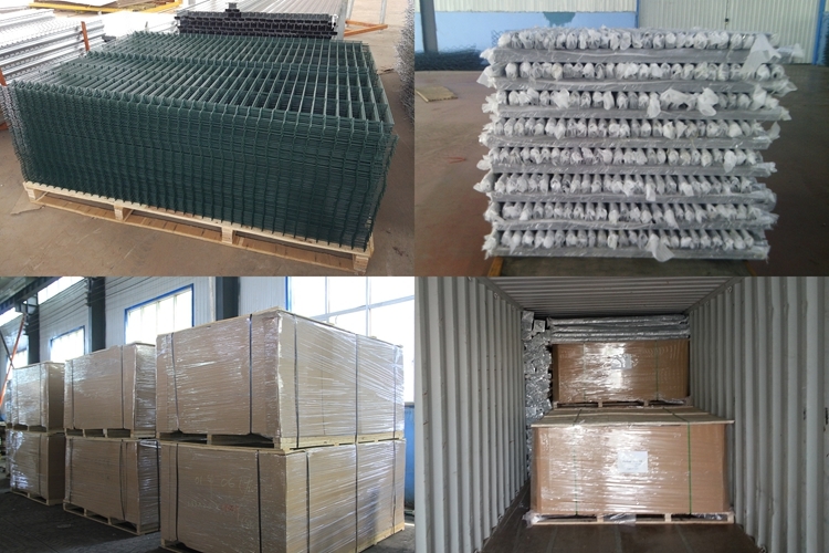 PVC Coating Thickness 4 Mm To 6 Mm 3d Curved Wire Mesh Fence Garden Fence