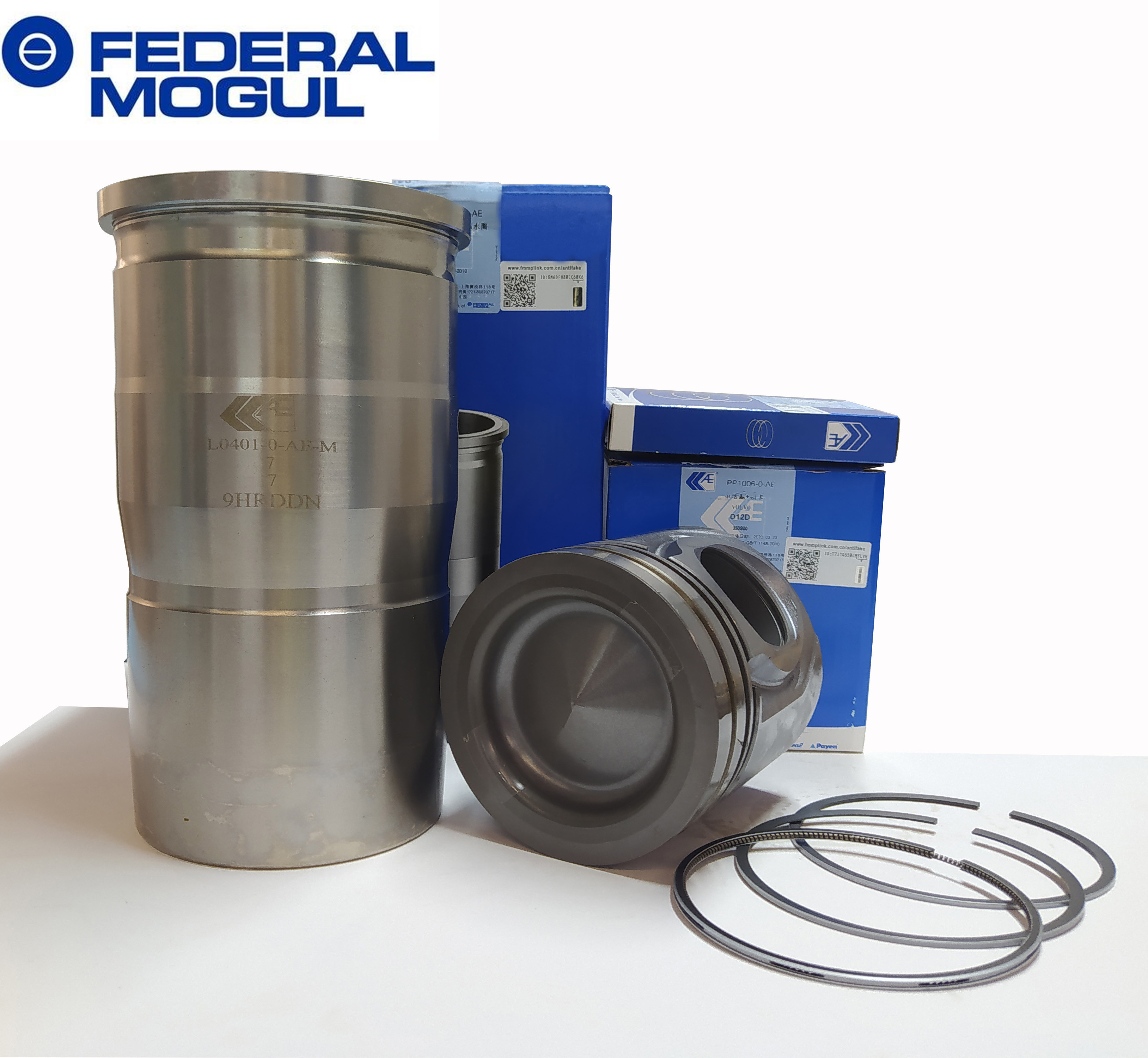 VOE20498544 Diesel Engine D12D Cylinder Liner Kit For Volvo EC360B EC460B