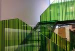 Monolithic Building Decoration Silk Screen Ceramic Printed Glass Partition 10mm